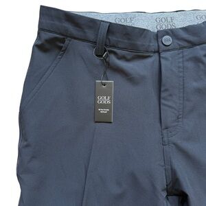 NWT! Golf Gods Men's Slim Fit Black Dress Pants Size 30 x 30 Casual Trousers